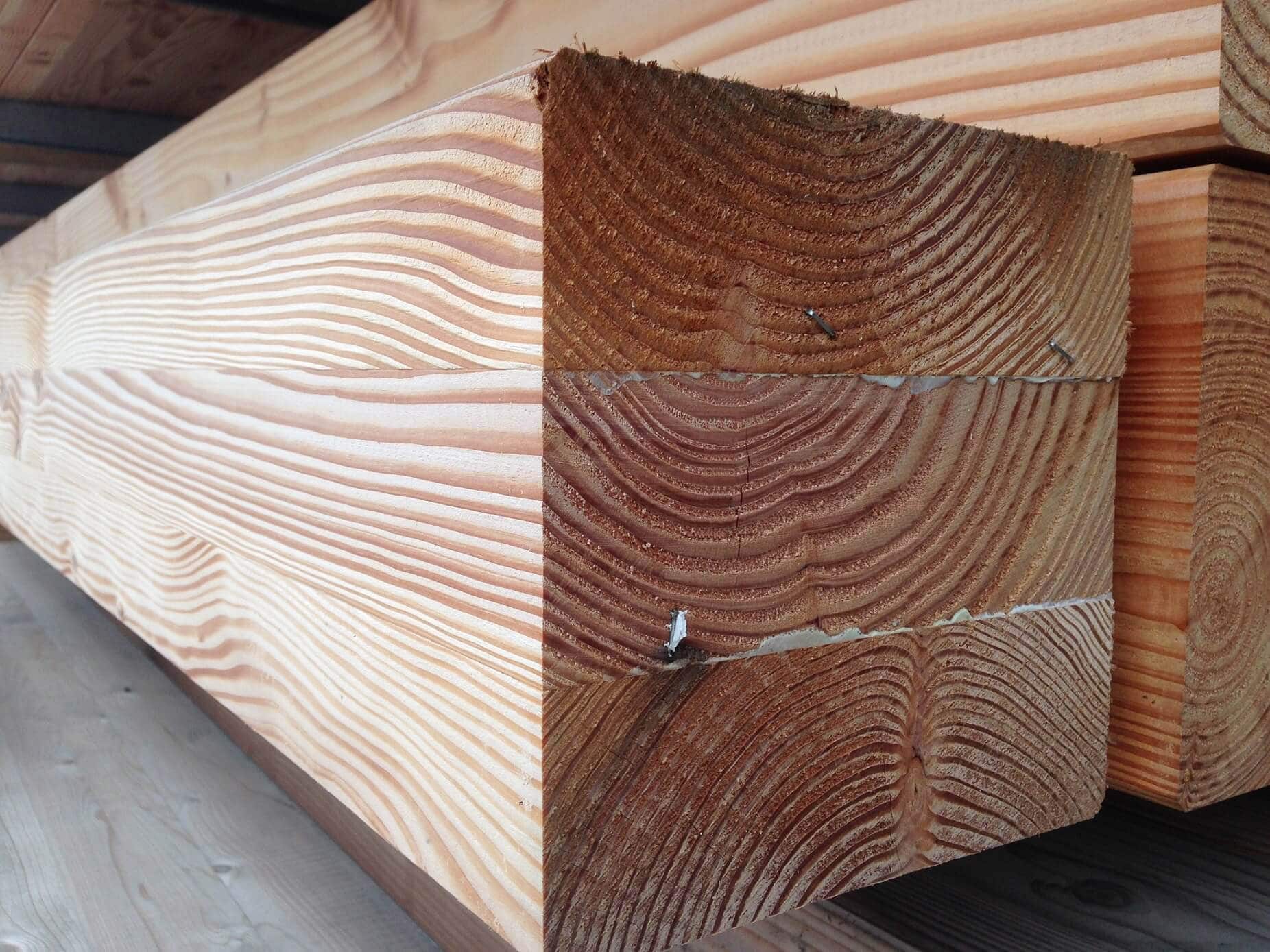 Poutre bois massif abouté (KVH),80 x 145 mm x 4 m