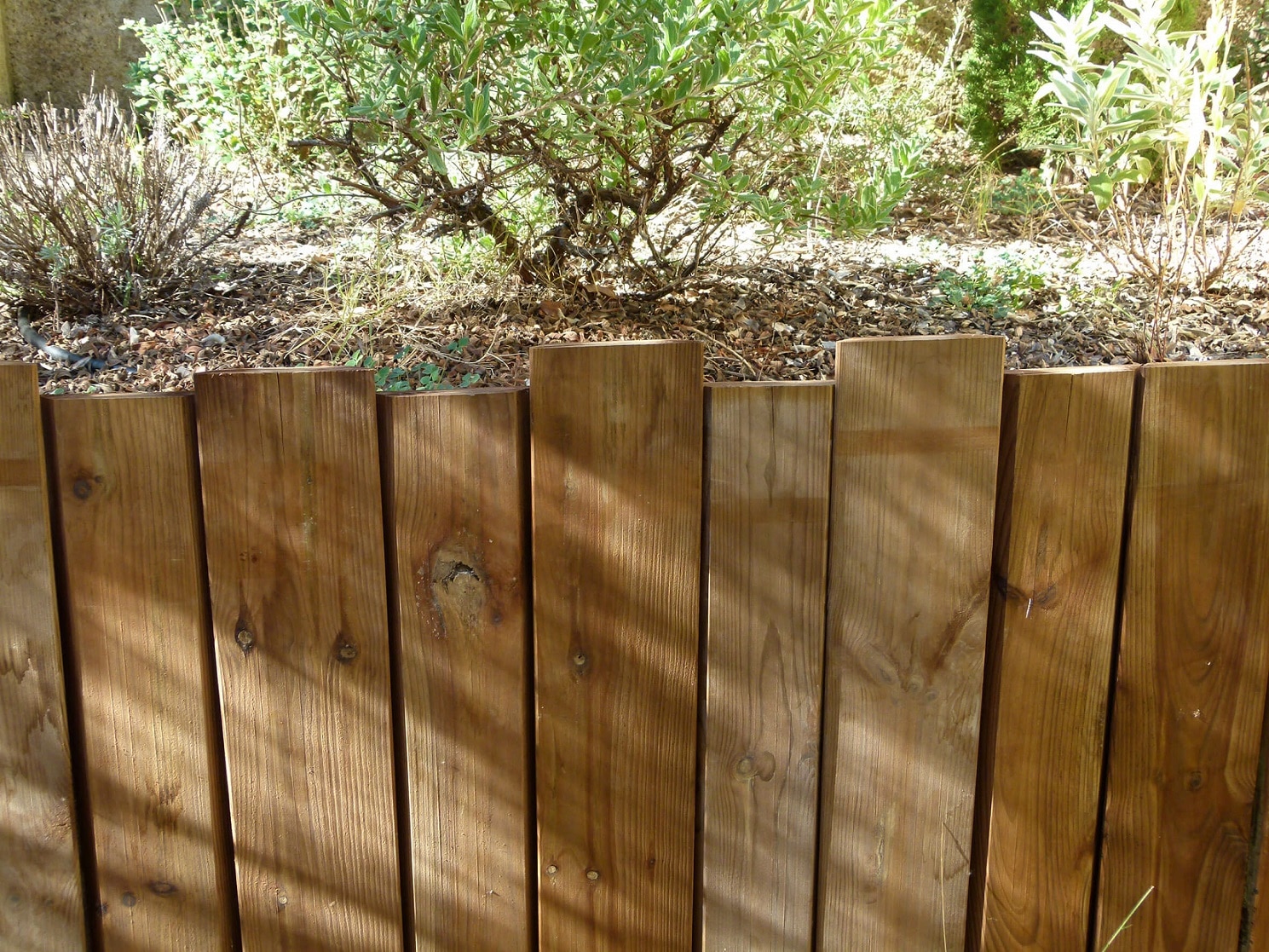 Retenue De Terre En Bois Autoclave